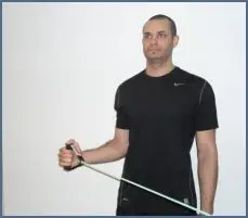 Standing External Rotation supraspinatus exercise: Best Toronto Chiropractor : Dr Ken Nakamura